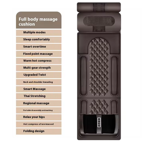 9 Levels Massage Mat - Multifunctional Full Body Shiatsu Heating Vibration Heated