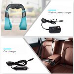 Neck Shoulder Massager - 2025 16 Rounds Rolls Kneading Massage Pillow Relief Tool