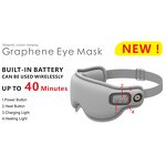 Graphene Eye Mask - 2025 Wireless Far Infrared Heat Magnetic Suction Charging