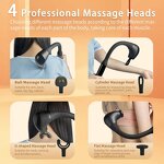 Massage Gun - Wholesale Therapy Deep Tissue Percussion Extender Handle Massage Hammer