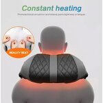 5D Shoulder Massager - Infrared Heat Shiatsu Vibration Neck Back Full Body Relief