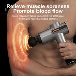 Professional Fascia Gun - Gym Vibration Fitness Deep Tissue Powerful Muscle Massager