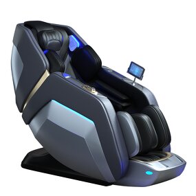 4D Massage Chair - Good Quality Electric Heated Foot Spa LCD Screen Full Body