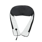 3D Shiatsu Massage Shawl - PU Leather Foldable Infrared Heat Neck Back Shoulder