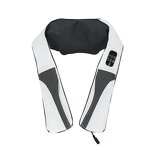 3D Shiatsu Massage Shawl - PU Leather Foldable Infrared Heat Neck Back Shoulder