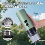 Portable Coffee Machine - 2025 Handheld Heater Wireless USB Charging Electric Pump
