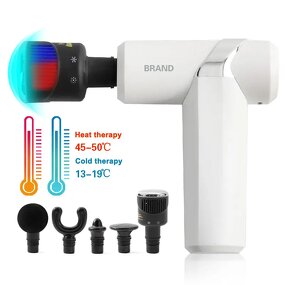 Massage Gun - LCD Touchscreen Charging Base Type C Cool and Hot Therapy