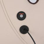 Folding Massage Chair - Portable Infrared Heat Back Shiatsu Kneading Body Vibrator