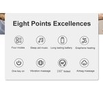 Heated Eye Massager - 46 Degree Warm Care Vibration Eye Relief Massage Tool