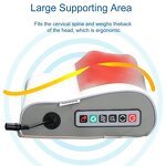 Electronic Massage Pillow - Kneading Shoulder Back Neck Heat Shiatsu Intelligent Portable