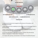 Electric Foot Massager - 2025 New Air Pressure Acupuncture Vibrating Heating Relief