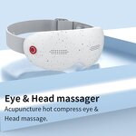 Heated Eye Massager - Professional New Sleep Mask Intelligent Electronic Hot Compress