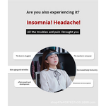 Sleep Aid Instrument - Multi Functional Acupuncture Moxibustion Acupoint Fatigue Relief