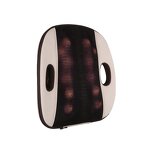 Folding Massage Chair - Portable Infrared Heat Back Shiatsu Kneading Body Vibrator