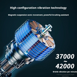 Electric Toothbrush - Advanced High Configuration Waterproof 3D Soft Hair Vibration