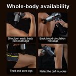 Professional Fascia Gun - Gym Vibration Fitness Deep Tissue Powerful Muscle Massager