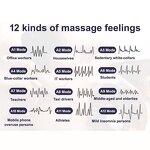 6 Heads Massager Hammer - Wireless Cordless Portable Full Body Multi-purpose Tool