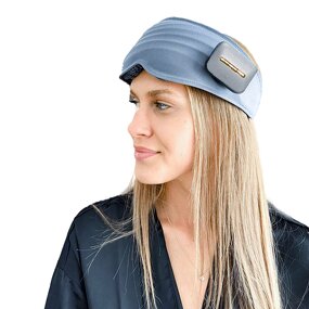 Cozy Hand Held Eye Massager - Dreamlight Wireless ABS Heat Compression Waterproof Dark Circles