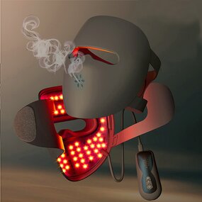 3D LED Face Mask - Dropshipping Red Light Therapy Acne Treatment Silicone 360 Safe