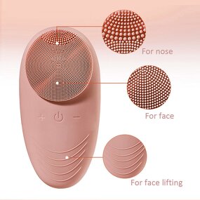 Silicone Facial Cleansing Brush - Manufacturer Private Label Waterproof Sonic for Women