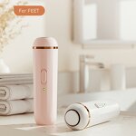 Wireless Pedicure Machine - Permanent Waterproof Callus Remover Stainless Steel Foot File