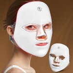 7-Color LED Facial Mask - Photon Rejuvenation ABS Rechargeable Acne Wrinkle Removal