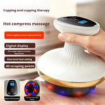 Vacuum Anti Cellulite Massager - Negative Pressure Red Light Heating Cupping Body Tool