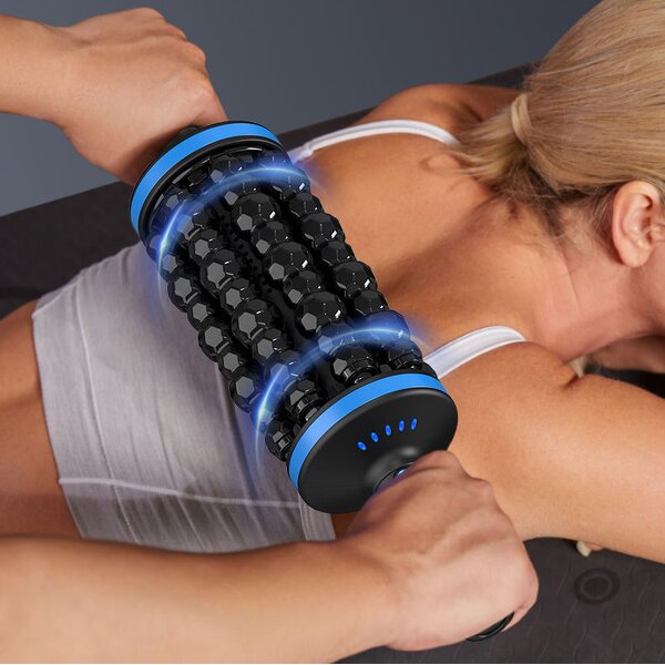 Cervical Traction Pillow - Cross-Border Plug-In Large Massage Head Musical EVA Material