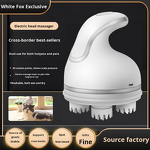 Electric Pet Head Massager - Multifunctional Cervical Spine Meridians Shoulder Neck