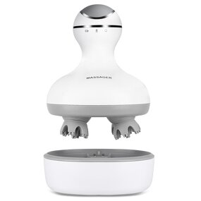 K-701 Scalp Massager - Kimriber 3D RejuvaWave Pro Wireless Smart Heat Therapy Modes