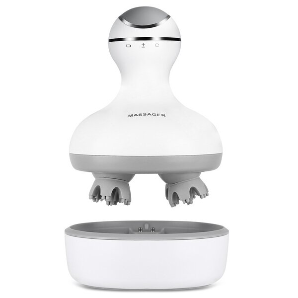 K-701 Scalp Massager - Kimriber 3D RejuvaWave Pro Wireless Smart Heat Therapy Modes