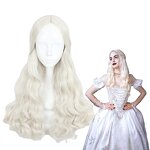 Lace Front Wig - Adjustable Long Body Wave Glueless Pre-Plucked Heat Resistant Black