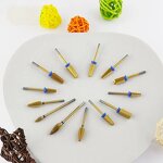 Manicure Nail Drill Bit - 6.60mm Large Barrel Carbide Nail Stratum Corneum Removal