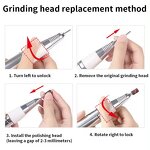 Electric Nail Drill Machine - High Speed Manicure Pedicure Salon Nail Sander Beauty