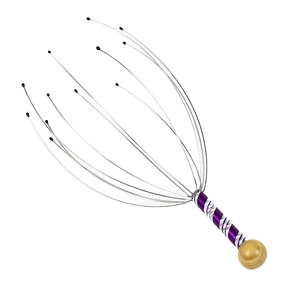 Manual Head Massager - Portable Handheld Hair Stimulation Stress Relief Blood Circulation