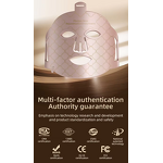 7 Color LED Facial Mask - Home Use Electric Photon Red Light Silicone UK Skin Tightening