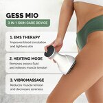 Microcurrent Massage Device - Electric Home Red Light Heat Meridians Brush Body Tool