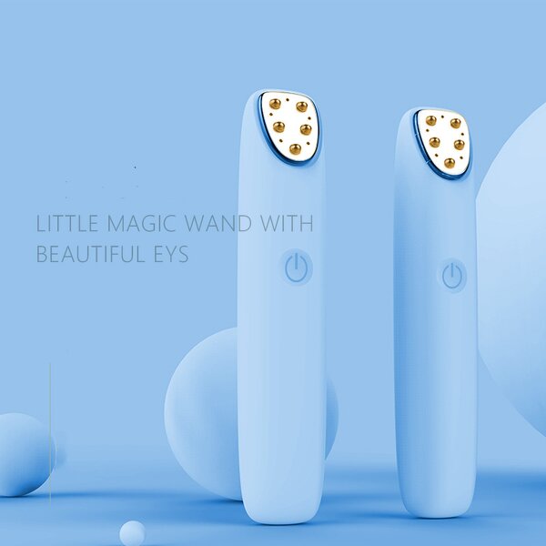 Beauty Eye Magic Wand - Rechargeable Heating Phototherapy Vibration Anti-Wrinkle Pen