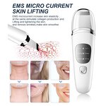 Nano Ultrasonic Scrubber - Professional Home ABS Waterproof Deep Cleaning Face Spatula