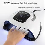 220W USB UV Nail Lamp - Portable Cordless Professional Electric Gel Polish Home Use