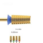 Manicure Nail Drill Bit - 6.60mm Large Barrel Carbide Nail Stratum Corneum Removal