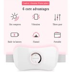 Smart Heating Massage Belt - Best Selling Timing Lumbar Support Warm Uterus Pain Relief
