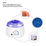 Electric Wax Heater - Professional Home Use Body Nose Hands Feet Silicon Pot Women