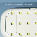 Mini UV Light Nail Lamp - Wholesale 12W Quick Drying UV Gel LED Plastic Salon Equipment