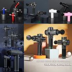 Dual-head Fascia Gun - Wireless Rechargeable Brushless Motor Full Body Muscle Relax