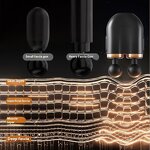 Dual-head Fascia Gun - Wireless Rechargeable Timing 4-6H Runtime Full Body Muscle