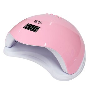 320W UV LED Nail Lamp - Portable 72 Beads Detachable Base USB Cable White Electric