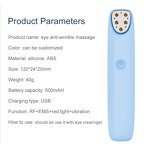 Beauty Eye Magic Wand - Rechargeable Heating Phototherapy Vibration Anti-Wrinkle Pen