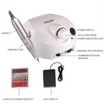 Electric Nail Drill Machine - High Speed Manicure Pedicure Salon Nail Sander Beauty