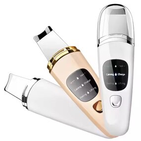 Nano Ultrasonic Scrubber - Professional Home ABS Waterproof Deep Cleaning Face Spatula